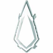 4731/S 10x5 mm 1PH2OH Rhodium Plating