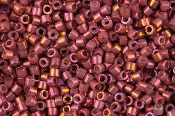 Delica Beads 11/0 DB1016 Metallic Rhbarb Luster