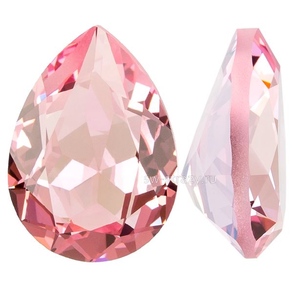 Кристаллы 4320 10x7 mm Light Rose Ignite