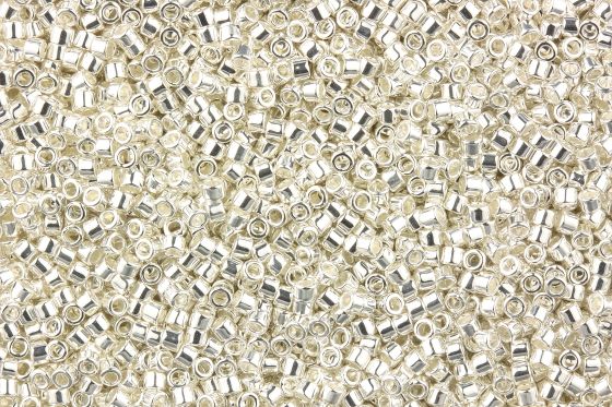 Delica Beads 11/0 DB551 Silver Plate