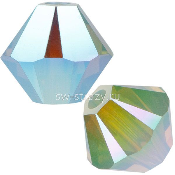 Бусины 5328 4 mm Pacific Opal AB 2X