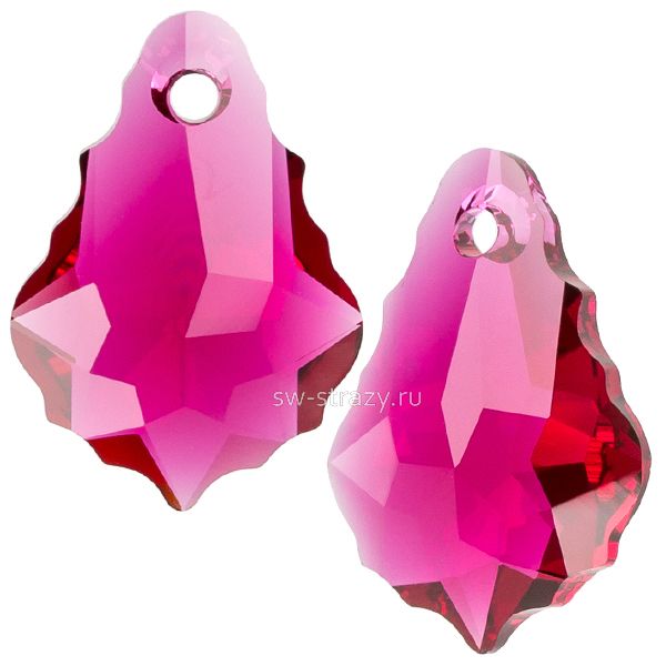 Кулоны 6090 22x15 mm Ruby