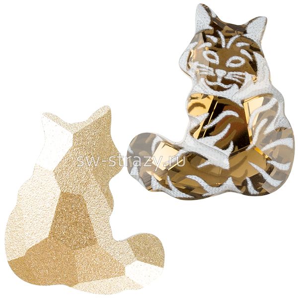 Кристаллы 4027 18x15 mm Smoky Quartz F