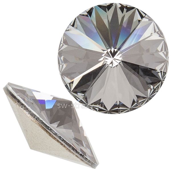 Риволи 1122 18 mm Crystal Silver Night F