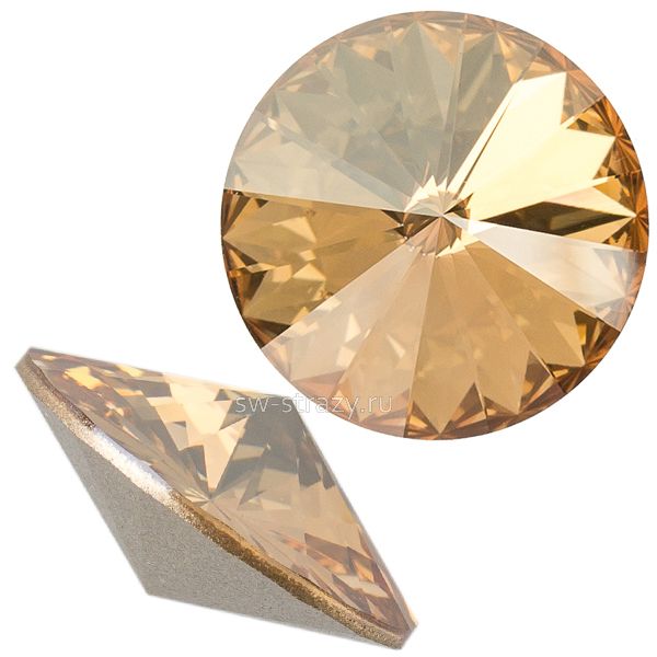 Риволи 1122 16 mm Crystal Golden Shadow F