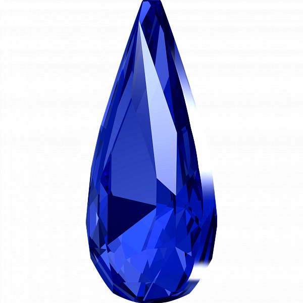 Кристаллы 4322 30x15 mm Majestic Blue