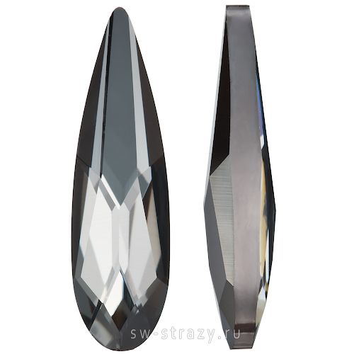 Кристаллы 4331 15 mm Crystal Silver Night