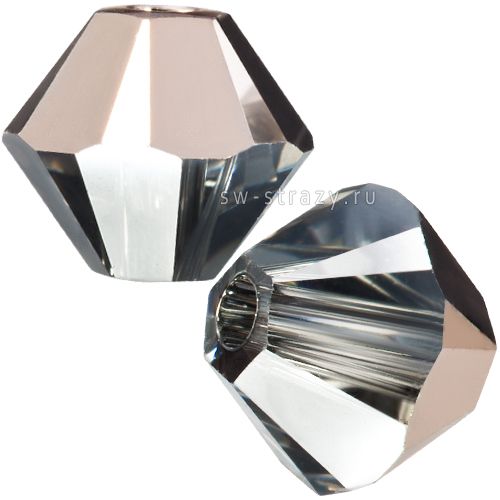 Бусины 5328 4 mm Crystal Rose Gold