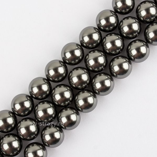 Жемчужины 5810 10 mm Crystal Dark Grey Pearl