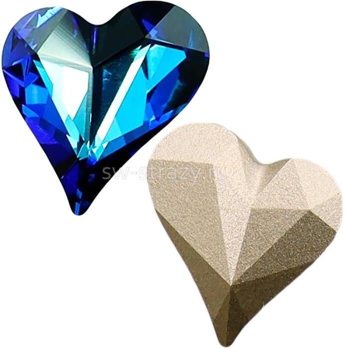 Кристаллы 4809 17х15,5 mm Crystal Bermuda Blue