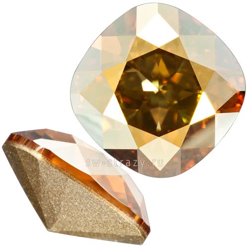 Кристаллы 4470 12 mm Crystal Metallic Sunshine