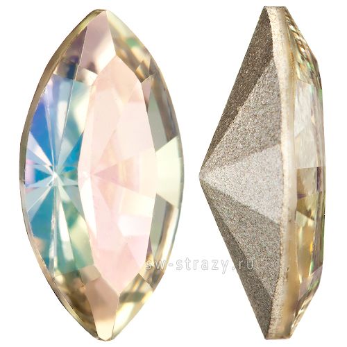 Кристаллы 4228 15x7 mm Crystal Luminous Green