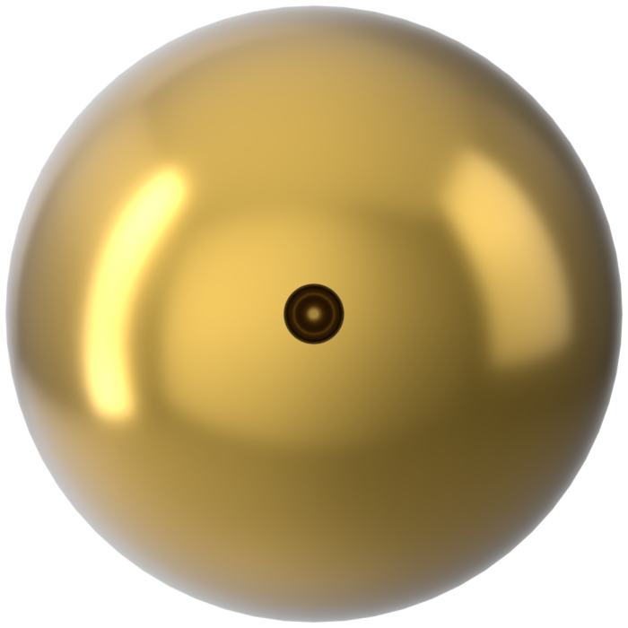 Жемчужины 5818 3 mm Crystal Royal Gold Pearl