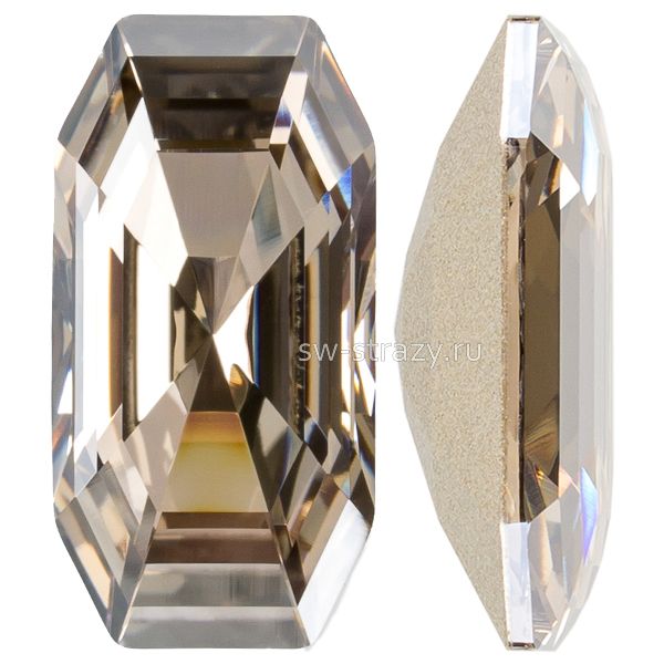 Кристаллы 4595 8x4 mm Crystal Silver Shade