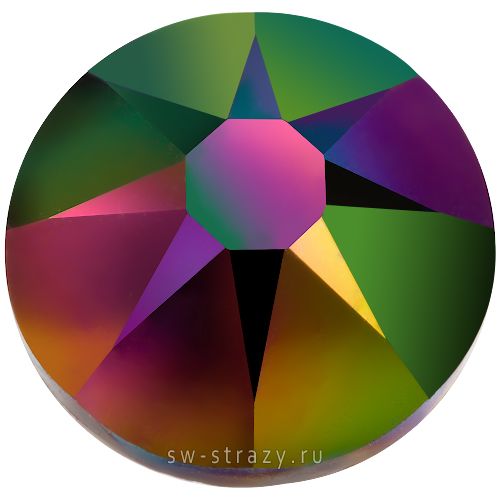 Стразы горячей фиксации 2038 ss 10 Crystal Rainbow Dark HF