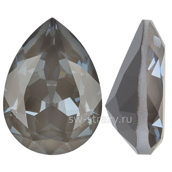 Кристаллы 4320 18x13 mm Crystal Dark Grey Ignite