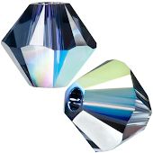 Бусины 5328 4 mm Graphite AB