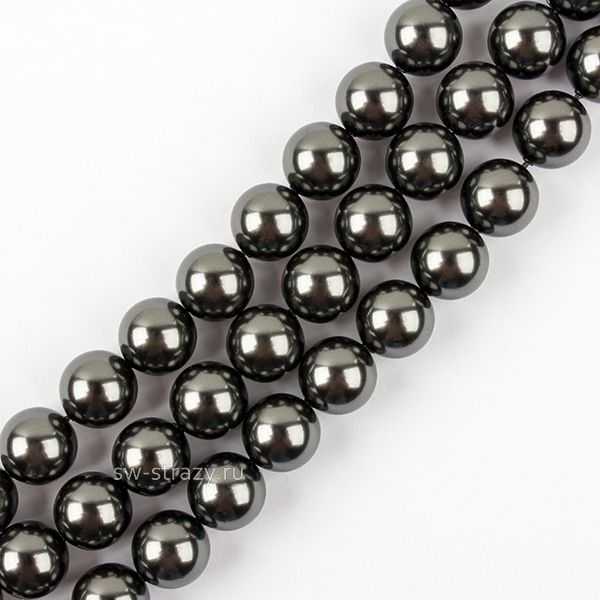 Жемчужины 5810 2 mm Crystal Black Pearl