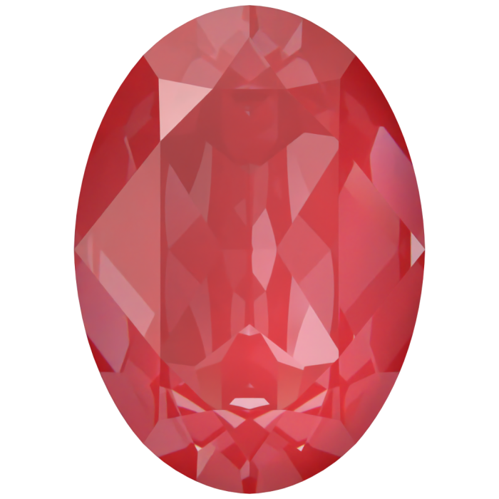 Кристаллы 4120 18x13 mm Crystal Poppy Red Ignite