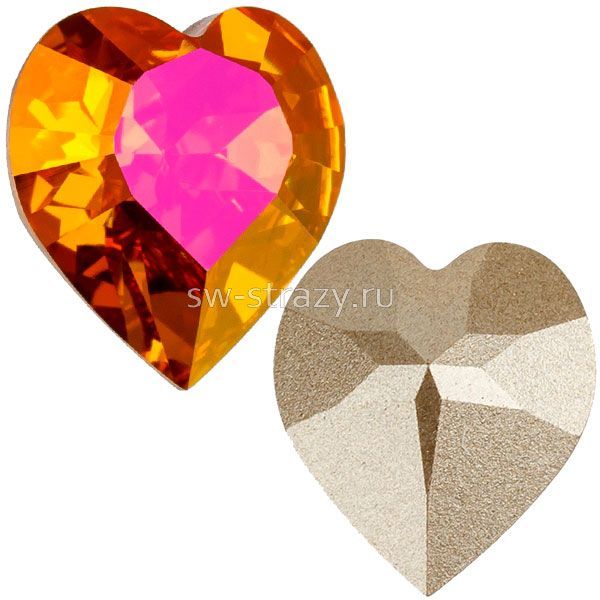 Кристаллы 4884 15,4x14 mm Crystal Astral Pink