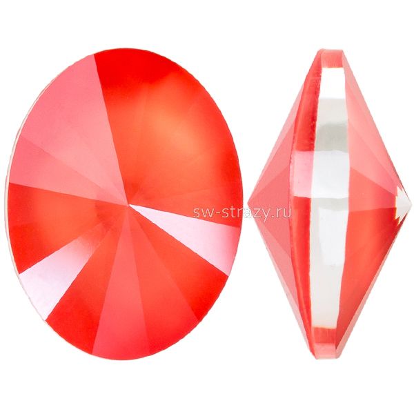 Кристаллы 4122 8x6 mm Crystal Light Coral