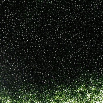 Бисер круглый 11/0 #0940 Прозрачный, оливковый